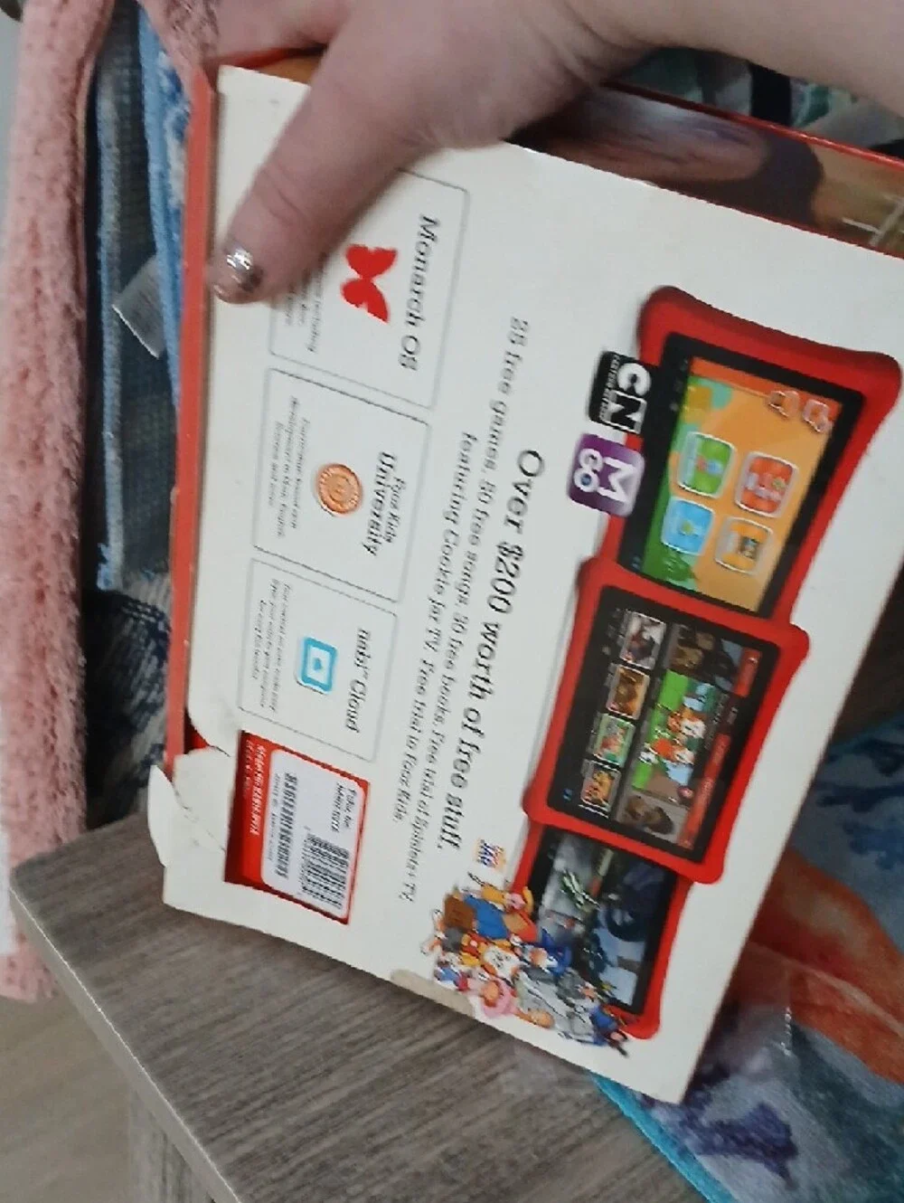 Nabi Tablet with Protective Red Case - Brand Unspecified